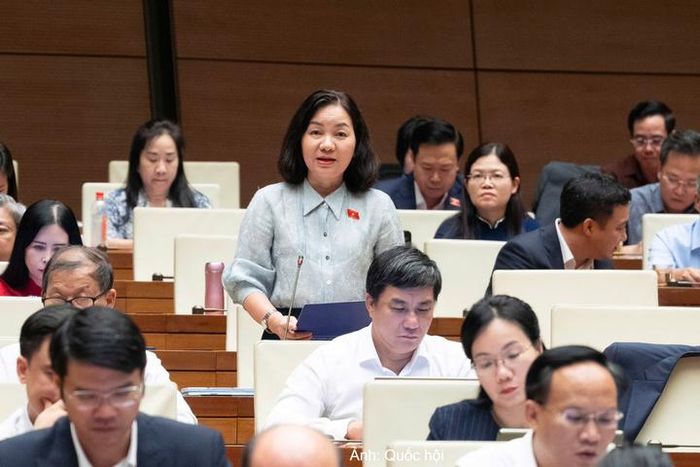 Đại biểu Trương Thị Bích Hạnh - đoàn TP. Hồ Chí Minh
