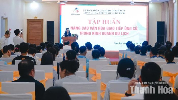 Toàn cảnh buổi tập huấn.