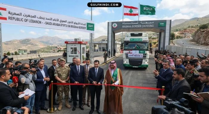 Lebanon nối lại tuyến thương mại đường bộ với Saudi Arabia. Ảnh: Arap news.