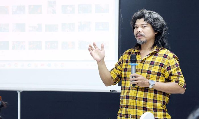 Chuyên gia An Thành Đạt chia sẻ kỹ năng kể câu chuyện bằng hình ảnh.