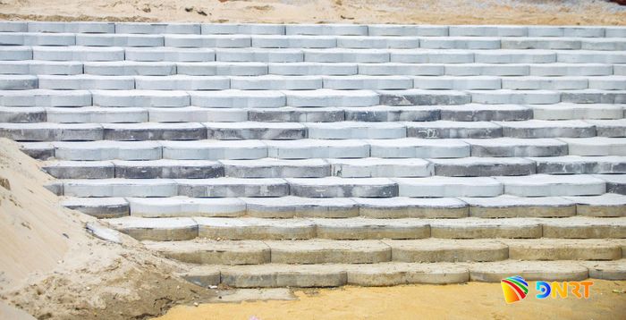 Dự án khắc phục xói lở và bảo vệ bền vững bờ biển Hội An có tổng mức đầu tư 288,1 tỷ đồng, với quy mô xây dựng hệ thống kè bảo vệ bờ tại 3 khu vực. Ảnh: BẢO LÂM