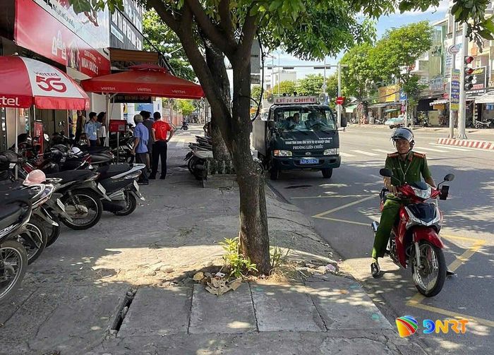 Phường Liên Chiểu tuyên truyền, phổ biến xây dựng nếp sống văn minh đô thị, trật tự đô thị. Ảnh: Địa phương cung cấp