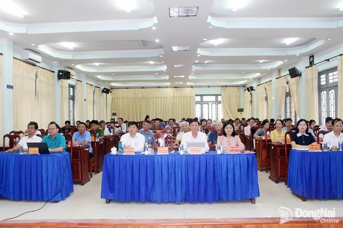 Các đại biểu dự nghe thông tin thời sự quý III-2026. Ảnh: Mỹ Hiệp