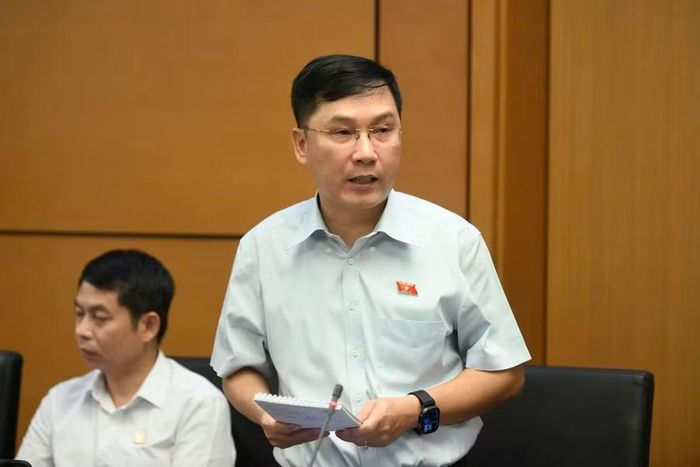  Theo ĐB Lê Hoàng Anh, cần phân định rõ vai trò của từng luật trong kiểm soát đầu cơ, găm giữ đất và nâng cao tính minh bạch của thị trường. Ảnh: Đoàn ĐBQH tỉnh Gia Lai 