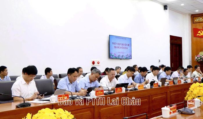 Các đại biểu dự phiên họp.