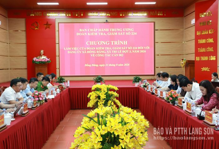 Các đại biểu dự buổi làm việc