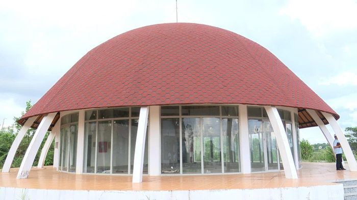Điểm di sản số 4 "Nơi gặp gỡ Đỏ và Trắng" (Phường Bắc Gia Nghĩa) đã hoàn thành nhưng chưa thể vận hành