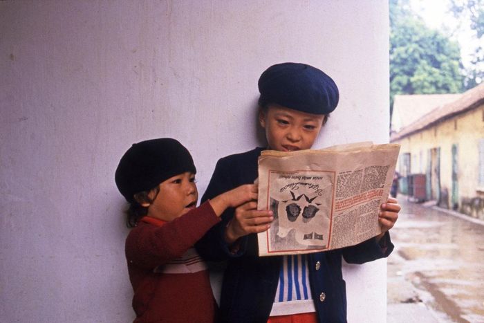 Một tấm ảnh chụp trẻ em Việt Nam năm 1987