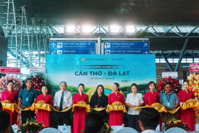 Khai trương đường bay mới Cần Thơ - Đà Lạt