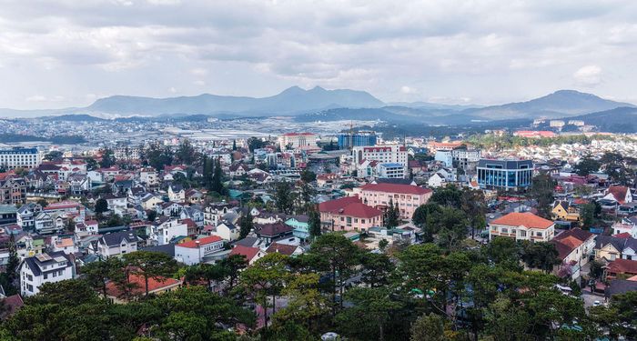 Quang cảnh phường Lâm Viên - Đà Lạt