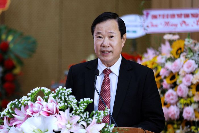 Phó Chủ tịch Thường trực Ủy ban MTTQ Việt Nam tỉnh Lâm Đồng Phạm Triều đề nghị Hội Khuyến học tỉnh hướng mạnh về cơ sở