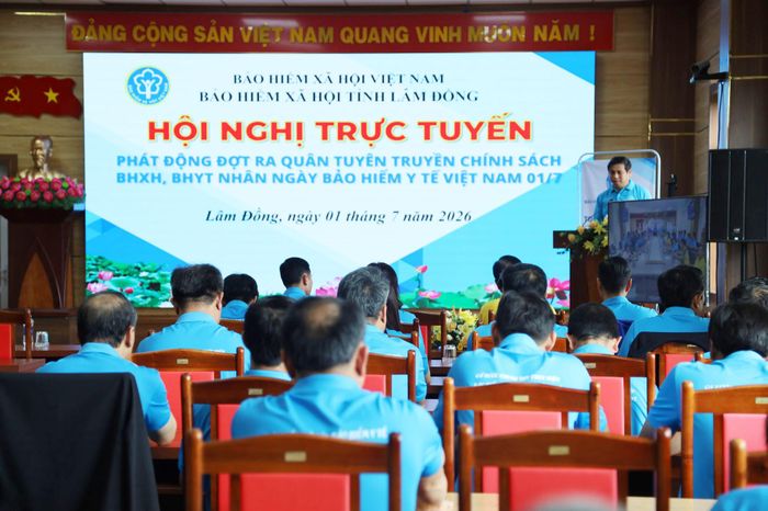 BHXH tỉnh Lâm Đồng phát động ra quân tuyên truyền chính sách BHXH, BHYT cho người dân