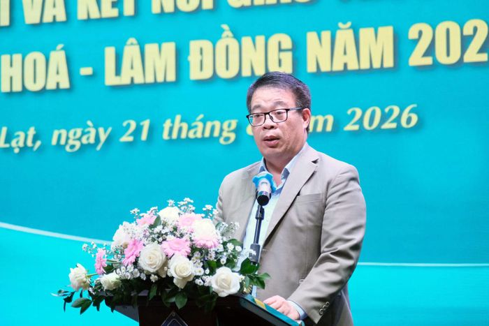 Đồng chí Nguyễn Ngọc Phúc, Tỉnh ủy viên, Phó Chủ tịch UBND tỉnh Lâm Đồng mong muốn sẽ có nhiều sản phẩm tiếp cận mạnh hơn thị trường Lâm Đồng, Tây Nguyên và Nam Trung Bộ
