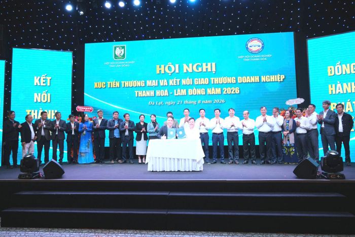 Hiệp hội Doanh nghiệp tỉnh Thanh Hóa và Hiệp hội Doanh nghiệp tỉnh Lâm Đồng ký biên bản ghi nhớ, hợp tác trong thời gian tới