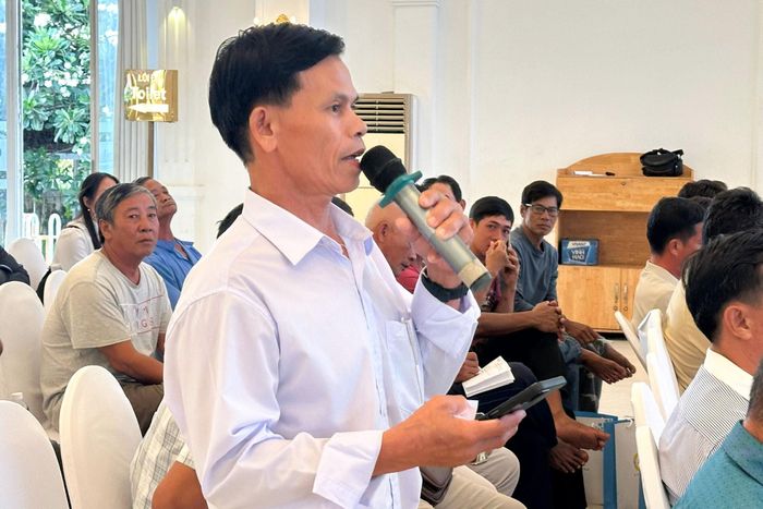 Ngư dân xã Tân Thành đề xuất các giải pháp nuôi biển tại diễn đàn