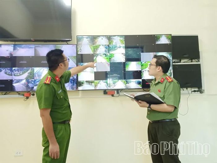 Mô hình camera an ninh đã giúp lực lượng Công an xã phòng ngừa tội phạm, quản lý giao thông và trích xuất dữ liệu xử lý vi phạm.