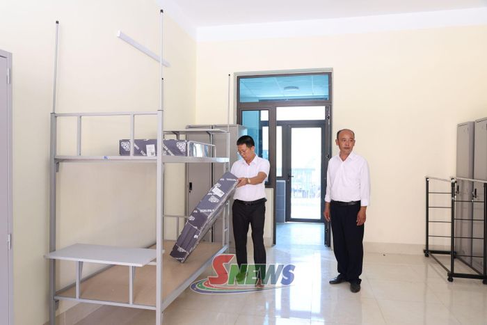 Khu ký túc xá Trường Phổ thông nội trú Tiểu học và THCS Yên Sơn sẵn sàng đón học sinh vào ở.