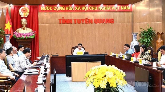 Các đại biểu dự cuộc họp.