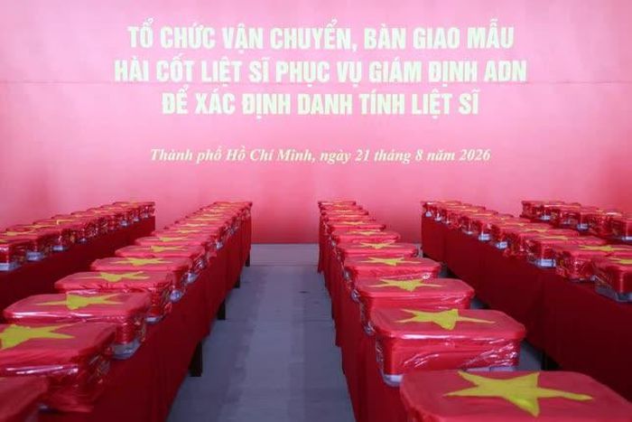 7.104 mẫu hài cốt liệt sĩ sẽ được giám định ADN nhằm xác định danh tính