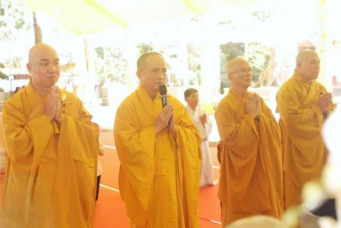 Thượng tọa Thích Tâm Hải chia sẻ những đóng góp của Thượng tọa Thích Quảng Tánh