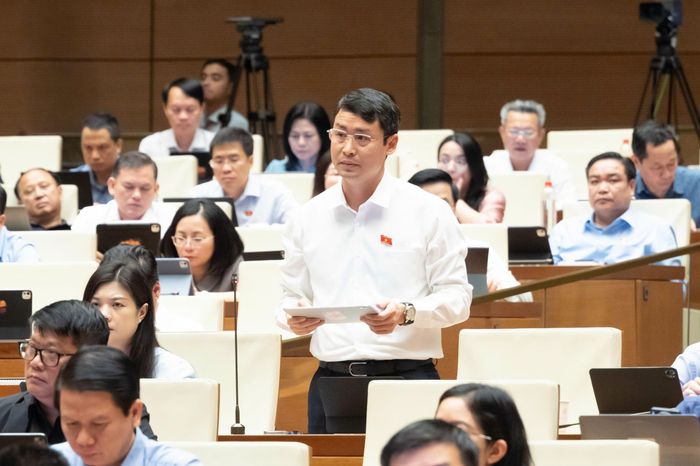 Đại biểu Trần Thế Anh (đoàn Ninh Bình). Ảnh: Media Quốc hội.
