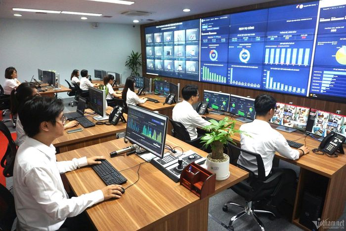 Trung tâm Giám sát điều hành thông minh TP Đà Nẵng. 