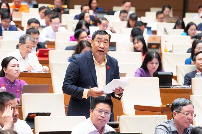 Đại biểu Thạch Phước Bình (đoàn Vĩnh Long). Ảnh: Media Quốc hội.