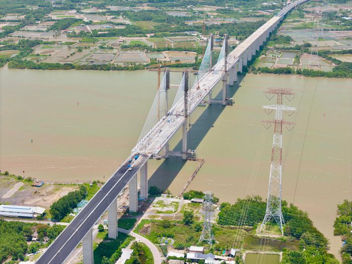 Dự kiến tháng 9 tới cầu Phước Khánh sẽ hoàn thành đưa vào khai thác.