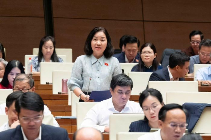 Đại biểu Trương Thị Bích Hạnh (TP.HCM). Ảnh: Quochoi.vn