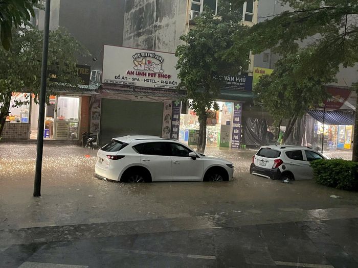 Mưa lớn có khả năng gây ra tình trạng ngập úng tại các vùng trũng, thấp, khu đô thị, khu công nghiệp. Ảnh minh hoạ