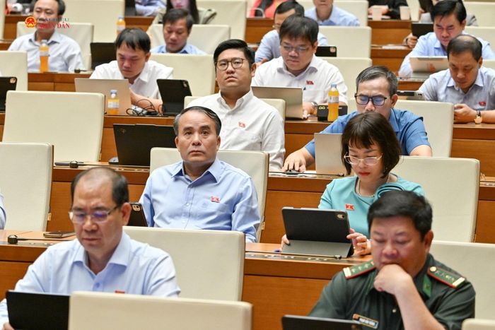 Các đại biểu dự phiên họp. Ảnh: Thủy Nguyên