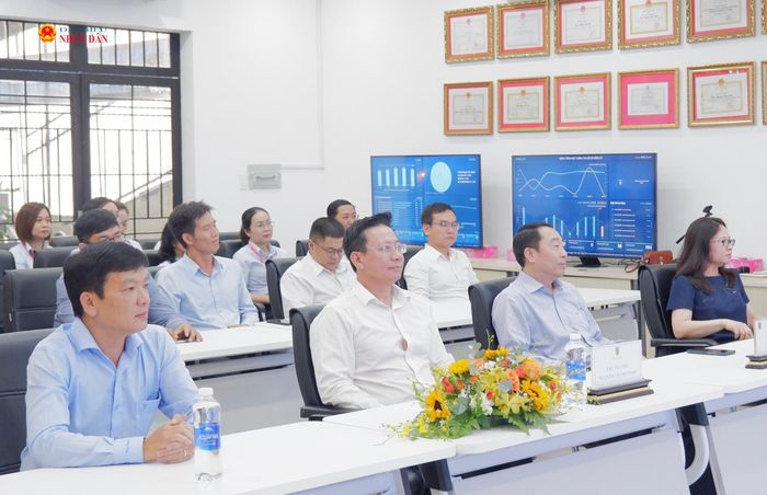 Thứ trưởng Bộ Tư pháp Nguyễn Thanh Ngọc tham dự lễ khai trương Trung tâm điều hành thông minh ROSIAI IOC