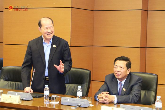 ĐBQH Bế Xuân Trường (Cao Bằng) phát biểu. Ảnh: Đắc Trường