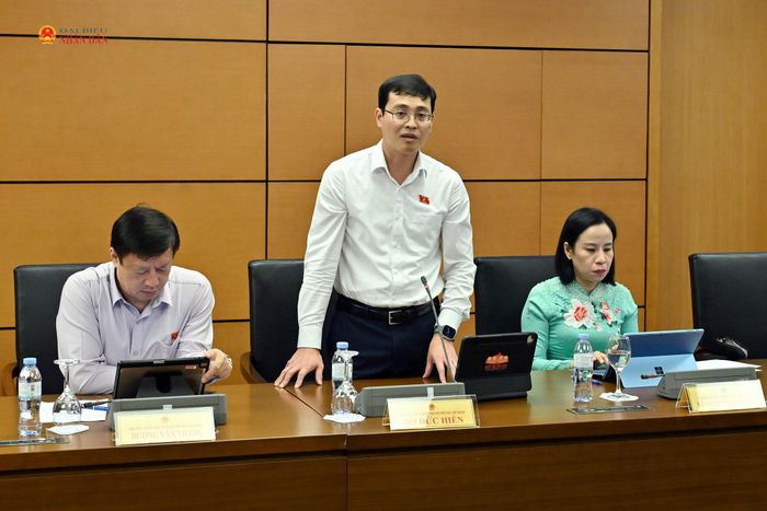 ĐBQH Đỗ Đức Hiển (TP. Hồ Chí Minh) phát biểu