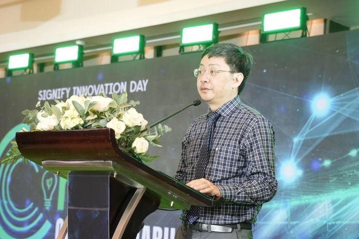 Ông Đặng Hải Dũng, Phó Cục trưởng Cục Đổi mới sáng tạo, Chuyển đổi xanh và Khuyến công (Bộ Công Thương). Ảnh: Signify