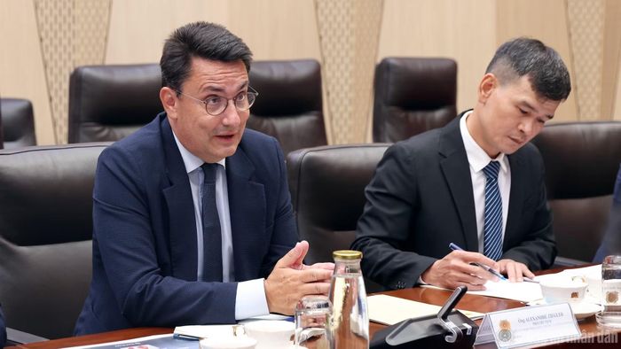 Ông Alexandre Ziegler khẳng định, Tập đoàn Safran rất coi trọng quan hệ hợp tác với Bộ Công an Việt Nam.