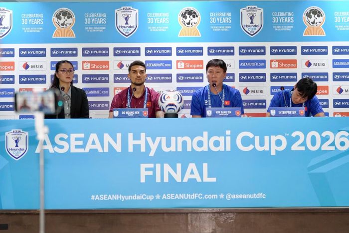 Quang cảnh buổi họp báo. Ảnh: CTV.