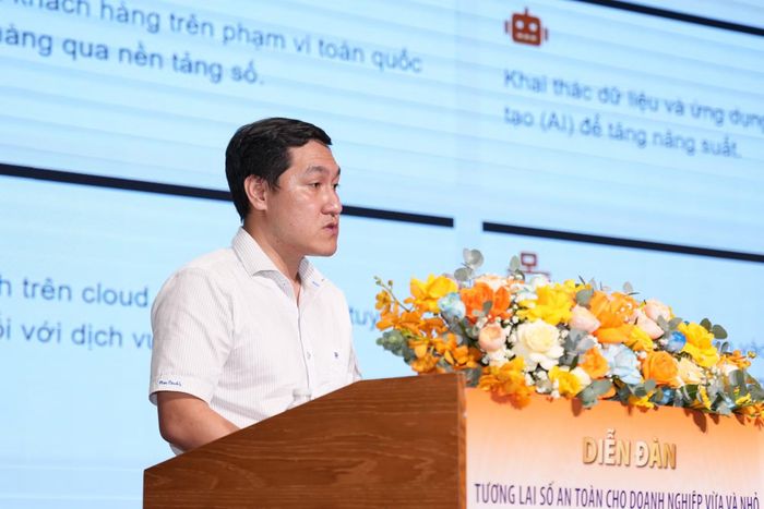 Thượng tá Trần Việt Cường, Phó giám đốc Trung tâm 2, Cục An ninh mạng và phòng chống tội phạm sử dụng công nghệ cao, Bộ Công an khẳng định, Chuyển đổi số đang mở ra cơ hội rất lớn cho doanh nghiệp vừa và nhỏ (SME).