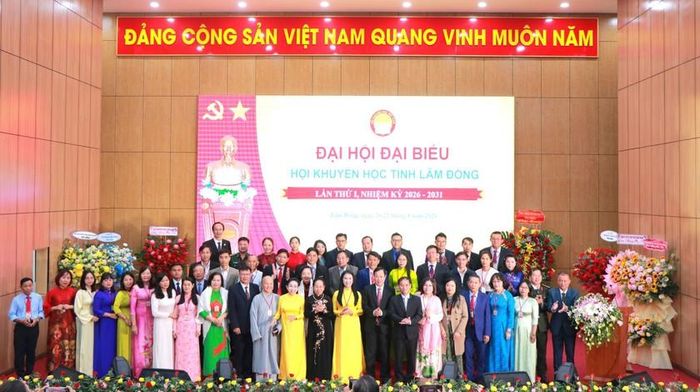 Đại hội chúc mừng Ban chấp hành Hội Khuyến học tỉnh Lâm Đồng nhiệm kỳ 2026-2031.