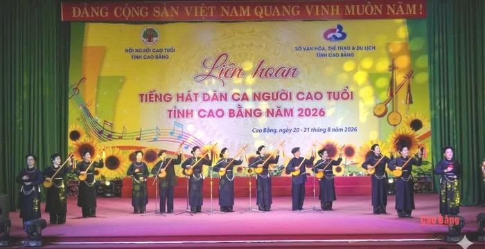 Tiết mục của xã Trường Hà tham gia Liên hoan.