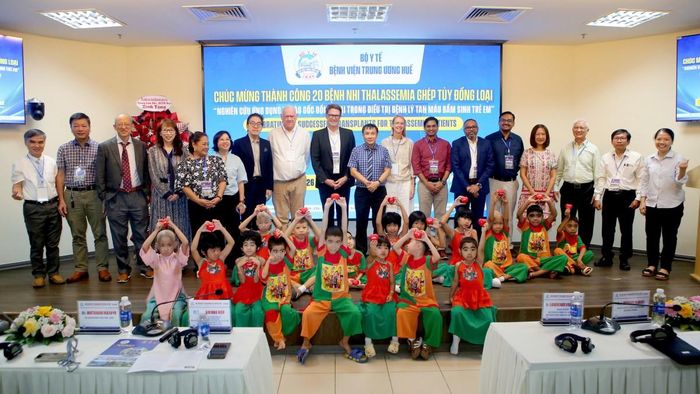 BVTW Huế tổ chức chương trình “Chúc mừng thành công 20 bệnh nhi Thalassemia ghép tủy đồng loại”