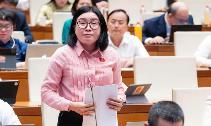 Đại biểu Phan Thị Thúy Linh. (Ảnh: Media Quốc hội)