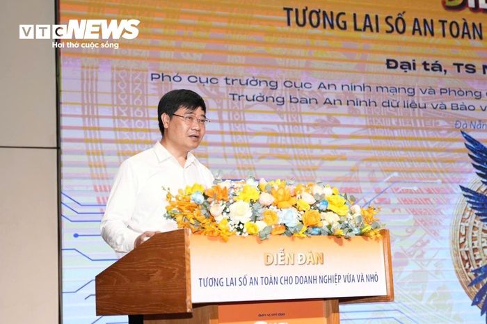 Đại tá Nguyễn Hồng Quân, Phó Cục trưởng Cục A05 nhấn mạnh an ninh mạng đã trở thành năng lực cạnh tranh của doanh nghiệp.