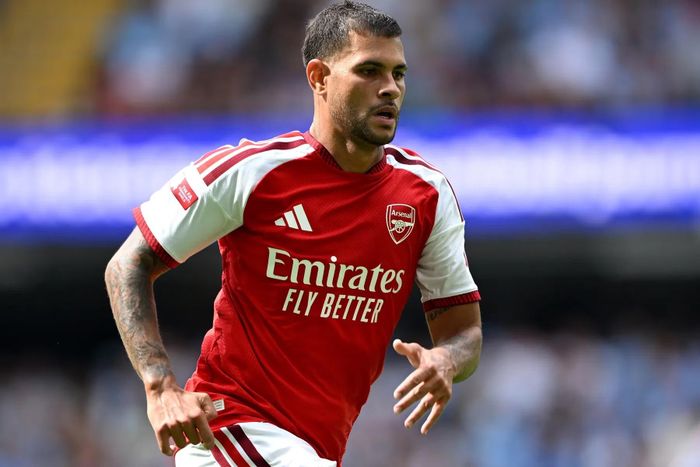 Tân binh Bruno Guimaraes được kỳ vọng giúp Arsenal bảo vệ ngôi vô địch Giải Ngoại hạng Anh. Ảnh: Arsenal FC