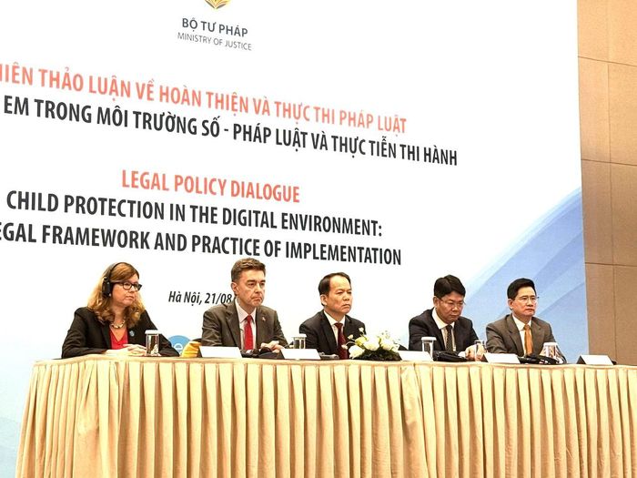 Phiên thảo luận được tổ chức trong khuôn khổ Dự án Tăng cường pháp luật và tư pháp tại Việt Nam giai đoạn 2026-2030 (Dự án EU JULE II) do Liên minh châu Âu tài trợ. Ảnh: Kiều Thoan Thu