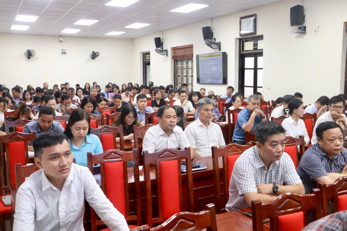 Học viên tham gia tập huấn. Ảnh: Phương Ngân