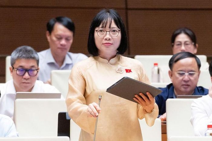 ĐBQH Nguyễn Thị Việt Nga - Đoàn ĐBQH TP Hải Phòng. Ảnh: Media Quốc hội