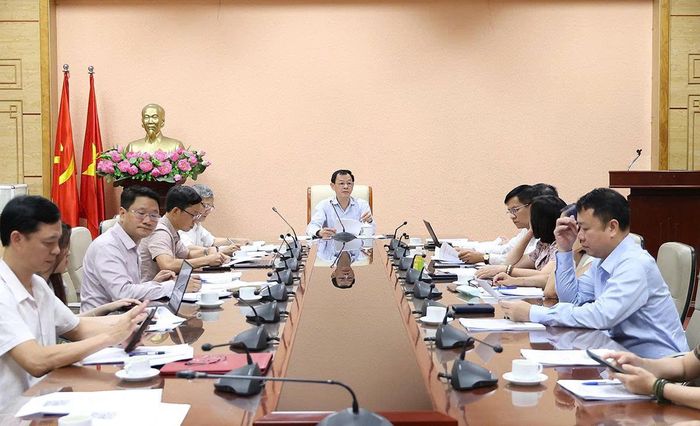 Quang cảnh cuộc họp. Ảnh: Trần Minh