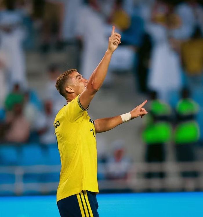 CR7 hiện chỉ còn cách cột mốc 1.000 bàn đúng 23 pha lập công (Ảnh: Al Nassr)