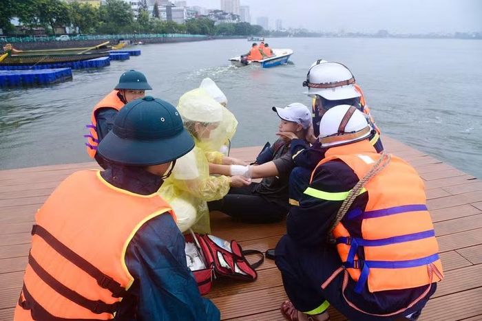 Xử lý tình huống cứu nạn trong phương án thực tập
